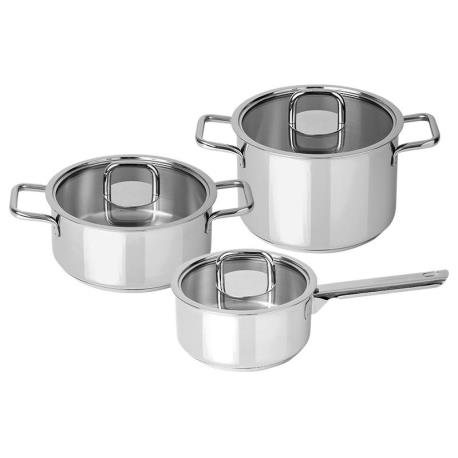 SILAMPOS - Conjunto 3 Peças Comfort Glass 632122WR0520