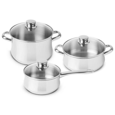 SILAMPOS - Conj. 3 Peças Low Cost Classic Glass 637122V70520