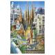 EDUCA - Puzzle 1000 Gaudí Miniature 20376
