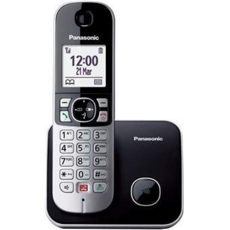 PANASONIC - Telefone Digital sem Fios KX-TG6851SPB