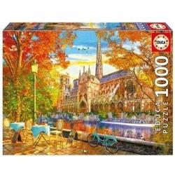 EDUCA - Puzzle 1000 Outono Em Notre Dame 19936