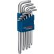 BOSCH - Set de 9 Chaves Torx 1600A01TH4
