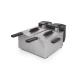 PRINCESS - Fritadeira Dupla 2 x 3L - Inox 183123