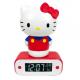 TEKNOFUN - Despertador Alarme Com Luz Hello Kitty 811123