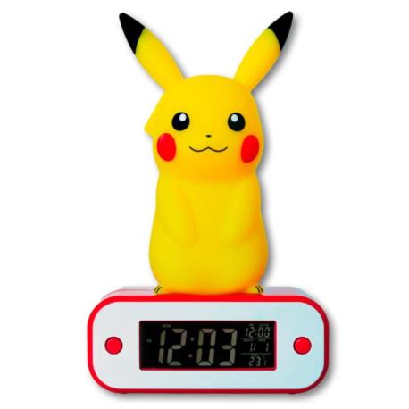 TEKNOFUN - Despertador Alarme com Luz Pikachu 811359