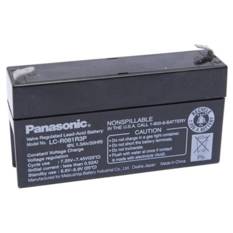 PANASONIC - BAT.AGM(PB-AC)6V-1,3AH - LC-R061R3P 