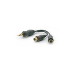 METRONIC - Adaptador Jack 3.5Mm 2 Rca 460050