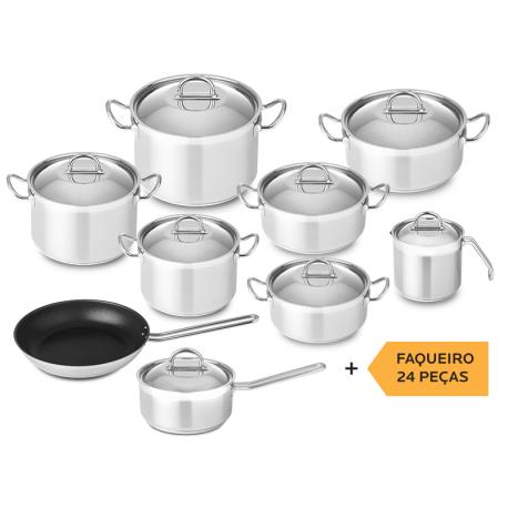 SILAMPOS - Conj. 9+Faqueiro 24p. N. 632125590496