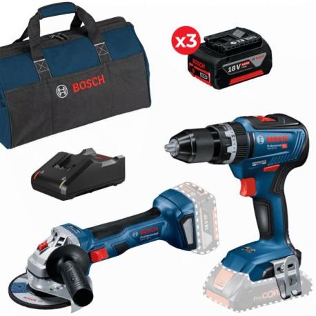 BOSCH - Berbequim GSB +Rebarbadora GWS 0615990M4A