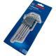 BOSCH - Set de 9 Chaves Torx 1600A01TH4