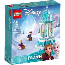 LEGO 43218 Disney™ Carrocel Magico de Anna e Elsa