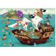 EDUCA - Puzzle 50 Barco Pirata "Detectives" 18896