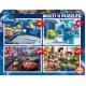 EDUCA - Puzzle Multi 4 Puzzles Pixar 50-80-100-150 15615