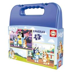 EDUCA - Puzzle Maleta 2x20 Bluey 19966