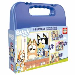 EDUCA - Puzzle Mala Progressivos Bluey 12-16-20-25 19830
