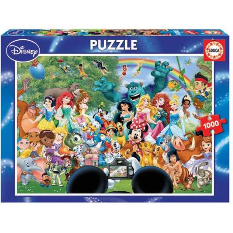 EDUCA - Puzzle 1000 O Maravilhoso Mundo da Disney II 16297