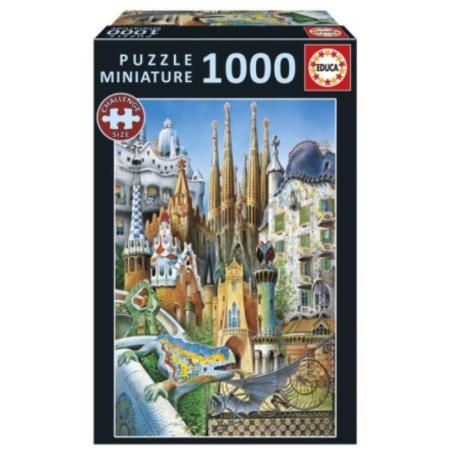 EDUCA - Puzzle 1000 Gaudí Miniature 20376