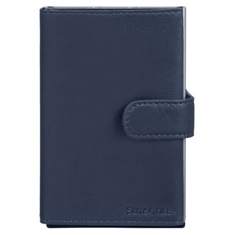 SAMSONITE - Carteira Deslizante Azul Alu Fit 133890-1090